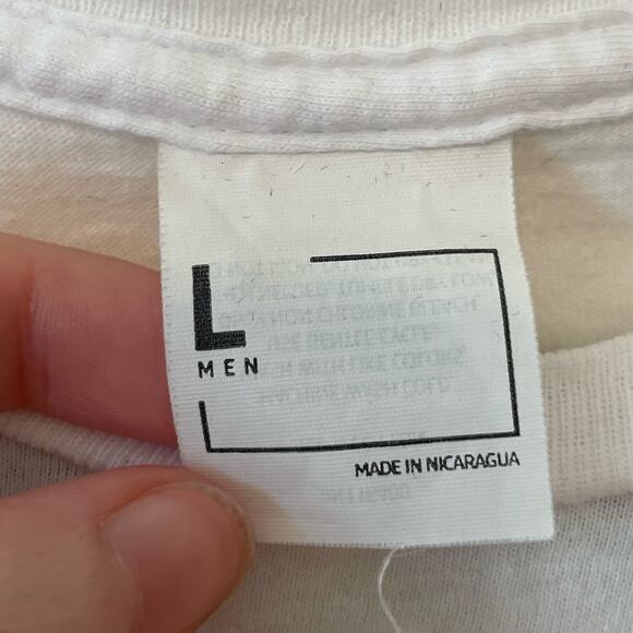 Nickelodeon Vintage L short sleeve t-shirt RUGRATS white cartoon casual crewneck - Picture 4 of 9